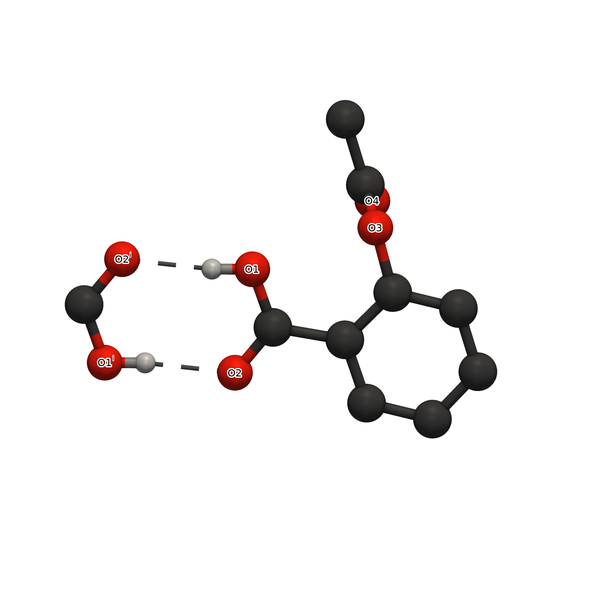 Hydrogen-bond environment of the asymmetric unit, symmetry mates superscripted